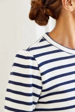 Stevie Sweatshirt - ReAmour -AGOLDE Shop 0004 Stevie Bateau stripe 1980 web ee8c0ca2 122d 4012 b137 97f1ecc30f0f