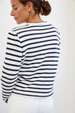 Stevie Sweatshirt - ReAmour -AGOLDE Shop 0004 Stevie Bateau stripe 2020 web a9d22c3e 7a4b 4dfa 91ee dce9bd4d2338