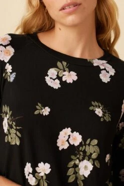 Issa Viscose Knit Tee - Ladera Floral -AGOLDE Shop 0026 Issa Ladera Floral 4