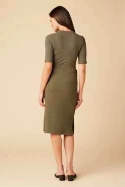 Vindy Paris Rib Skirt - Calla Green -AGOLDE Shop 0054 Vindy Calla Green 3