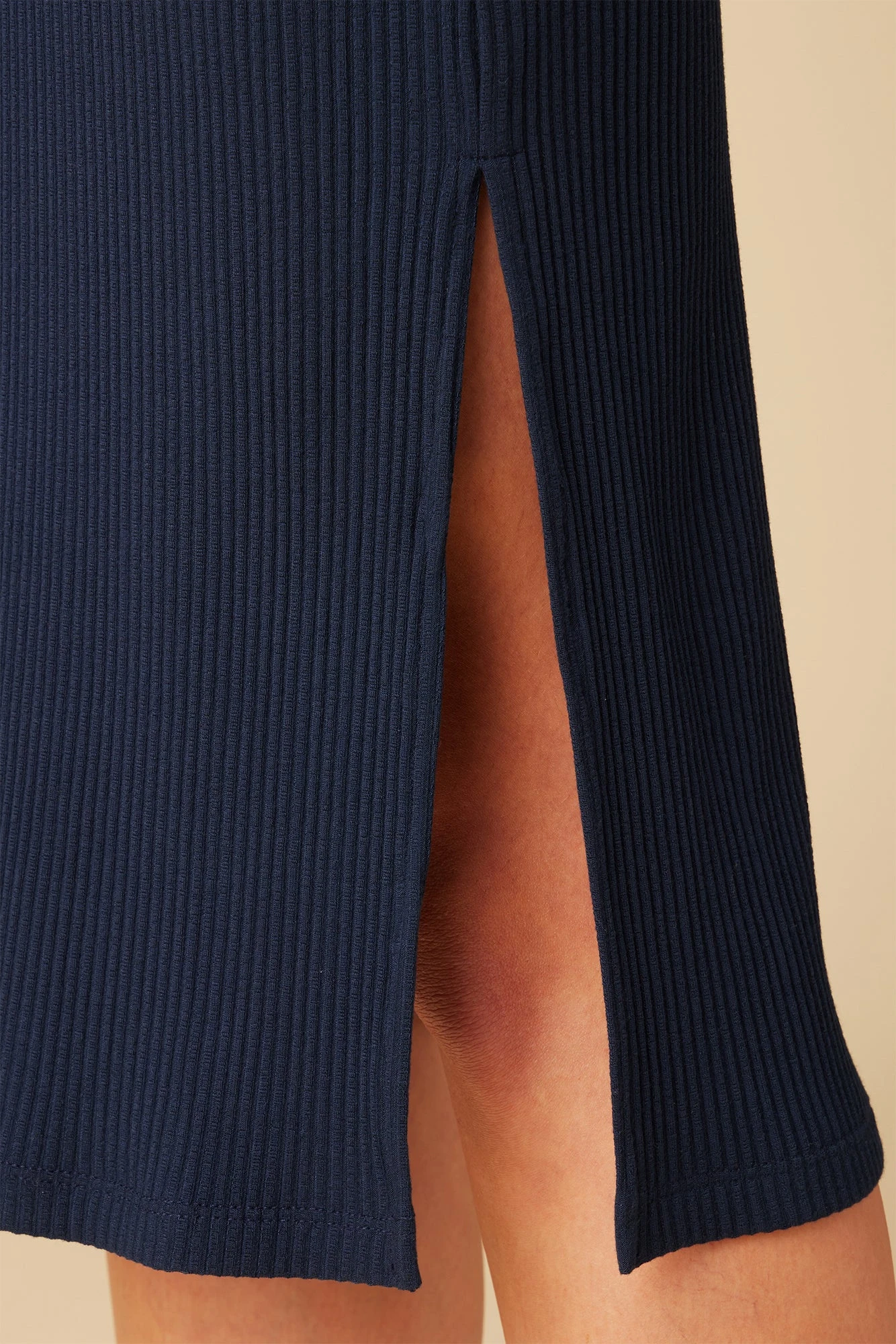 Vindy Paris Rib Skirt - Ocean 5 Vindy Paris Rib Skirt - Ocean - Image 5