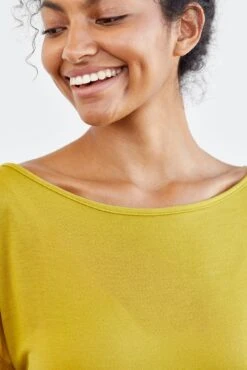 Noko Silken Modal Tee -AGOLDE Shop 0101 Noko Fern 3187 web