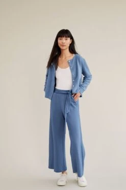 Coco Luxe Fleece Pants -AGOLDE Shop 0117 Coco Luxe Tempest Blue 04946 web