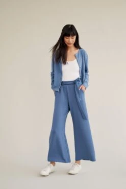 Coco Luxe Fleece Pants -AGOLDE Shop 0117 Coco Luxe Tempest Blue 04976 web