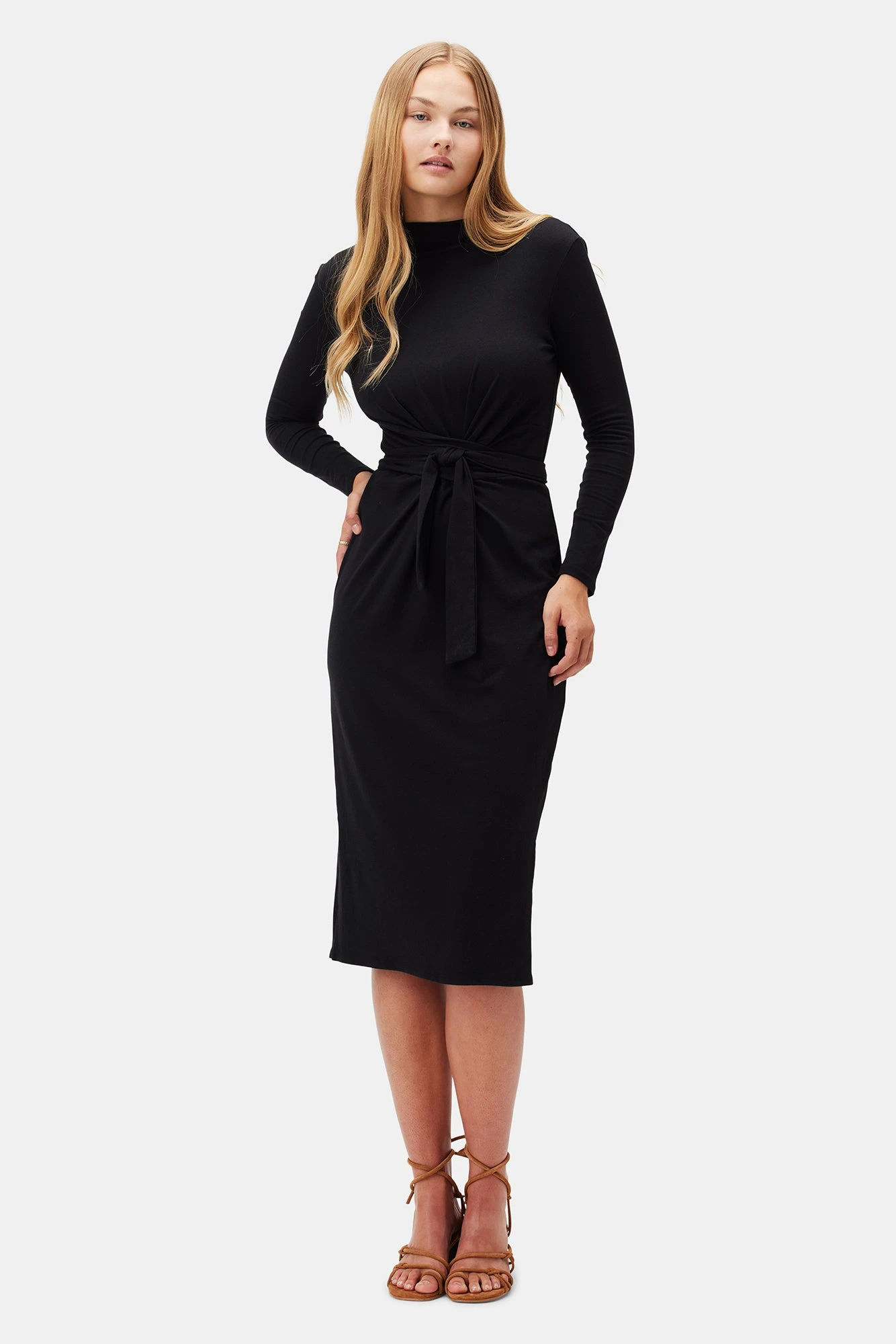 Castile Reverie Knit Dress - Black 1 Castile Reverie Knit Dress - Black