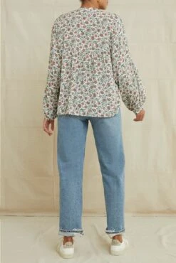 Mai Ecovero Blouse - Lago White -AGOLDE Shop 0188MaiLagoWhite 2939 web 3cc8623e f24e 42e9 9e7b a52d33b0a17e