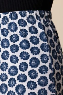 Vindy Reverie Knit Skirt - Calico Navy 10 Vindy Reverie Knit Skirt - Calico Navy -AGOLDE Shop 0220 Vindy Calico Navy 5