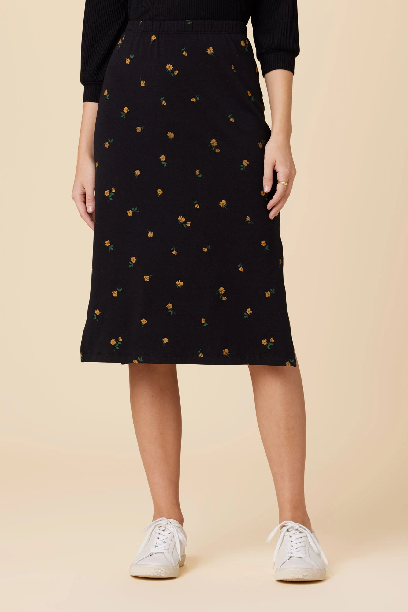 Vindy Reverie Knit Skirt - Positano 1 Vindy Reverie Knit Skirt - Positano