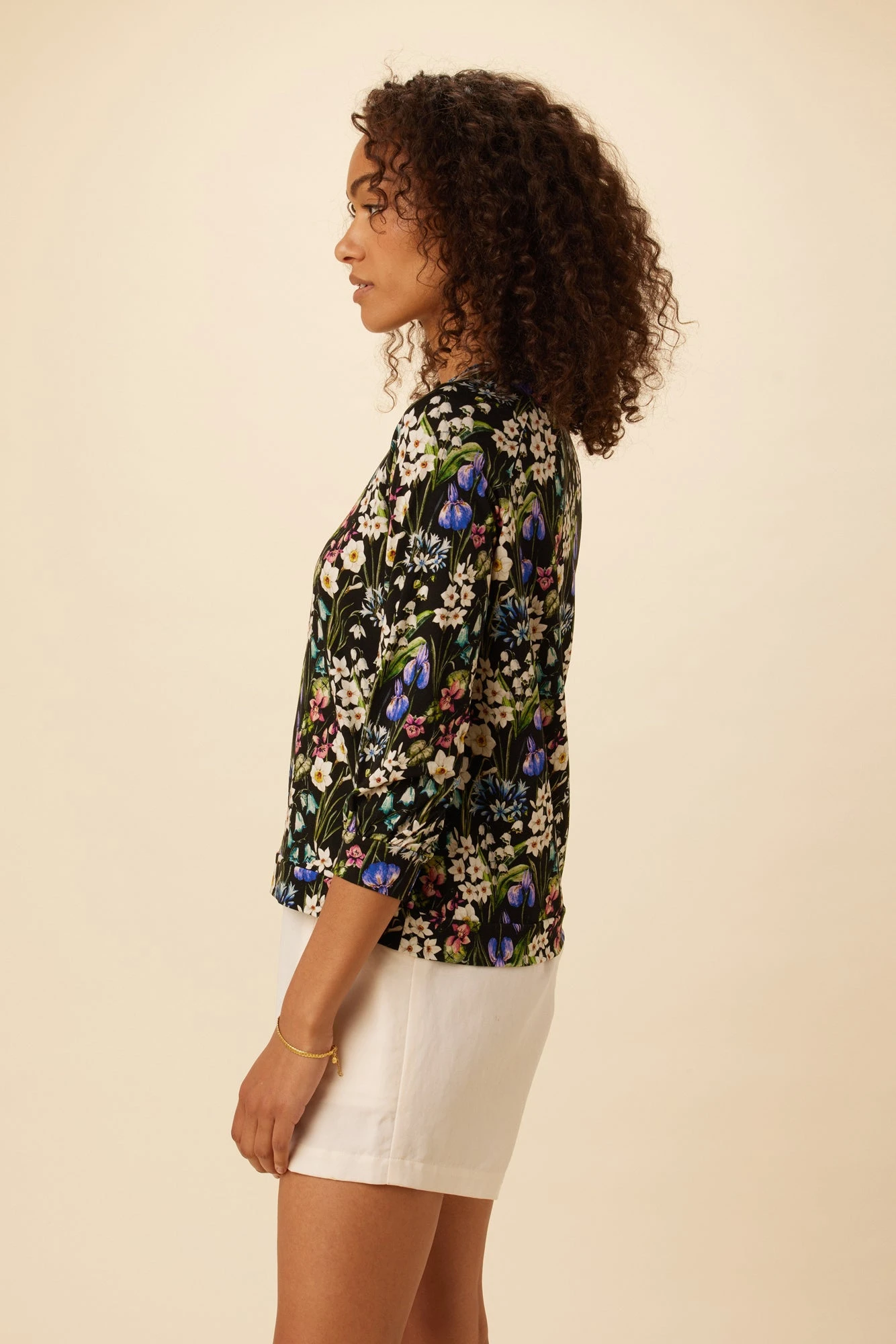 Issa Viscose Knit Tee - Summer Fields 2 Issa Viscose Knit Tee - Summer Fields - Image 2