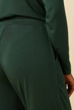 Lark Dream Knit Pajama Pants - Darkest Spruce -AGOLDE Shop 0236 Lark Darkest Spruce1 6