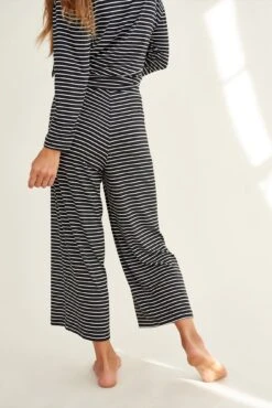 Lark Dream Knit Pajama Pants - Amsterdam Stripe -AGOLDE Shop 0236 Lark PJ Bottom Amsterdam Stripe 0292 web b208331c ee95 4167 8136 ab9427f6d313