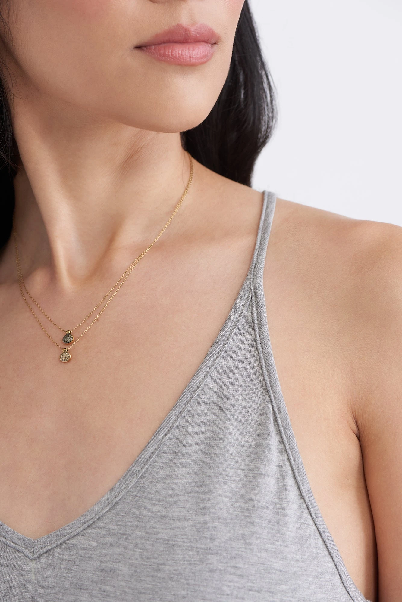 Jada Dream Knit Tank - Heather Grey 4 Jada Dream Knit Tank - Heather Grey - Image 4