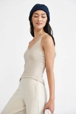 Jada Dream Knit Tank - Oatmeal 7 Jada Dream Knit Tank - Oatmeal -AGOLDE Shop 0297 Jada Modal Oatmeal 0327 web 25169431 491b 49bd 86c4 7a093a28f7a8