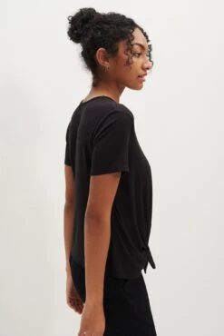 Archie Dream Knit Tee - Black -AGOLDE Shop 0299 Archie Black 7049 Web 9a2a248f cd0a 4ddb a405 be13a8c4bf07