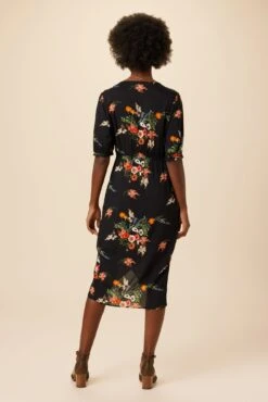 Raina Ecovero Dress - Treviso Orange -AGOLDE Shop 02 10110R1 Raina Treviso Orange 3