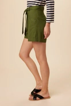 Milo Femme Fête Short - Fern -AGOLDE Shop 0341 Milo Short Fern 2