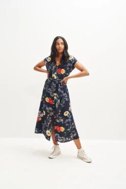 Gracia Washable Silk Dress 19 Gracia Washable Silk Dress -AGOLDE Shop 0362 Gracia Provence Print 1846 web