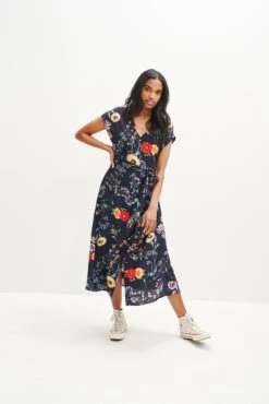 Gracia Washable Silk Dress 20 Gracia Washable Silk Dress -AGOLDE Shop 0362 Gracia Provence Print 1851 web