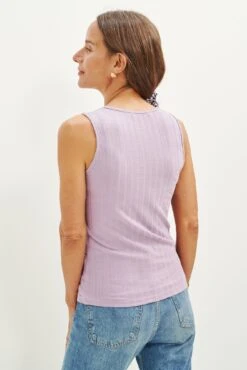 Bettina Ribbed Tank - Lavender -AGOLDE Shop 0384 Bettina Lavender 2634 web cb8a72fa 6ac8 4ea6 b1af cc802e74b09d