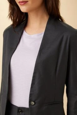 Meredith Femme Fête Blazer - Pewter -AGOLDE Shop 03 7930 Meredith Pewter 4