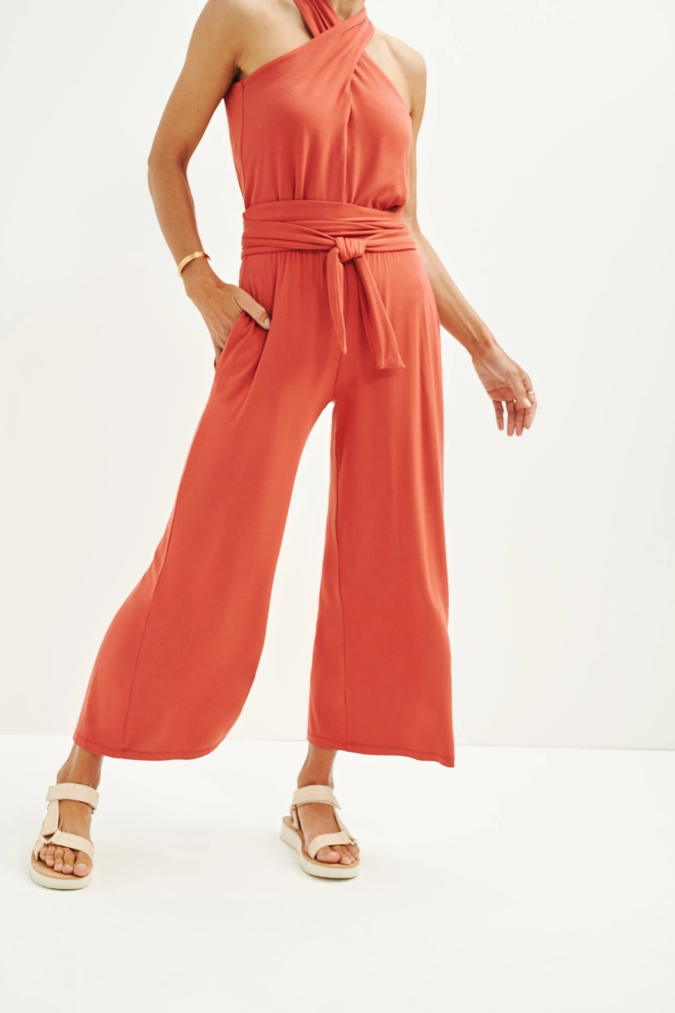 Gia Dream Knit Pants - Sienna 1 Gia Dream Knit Pants - Sienna