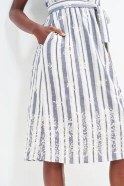 Jameela Upcycled Dress -AGOLDE Shop 0457 Jameela Summer Stripe 0988 web