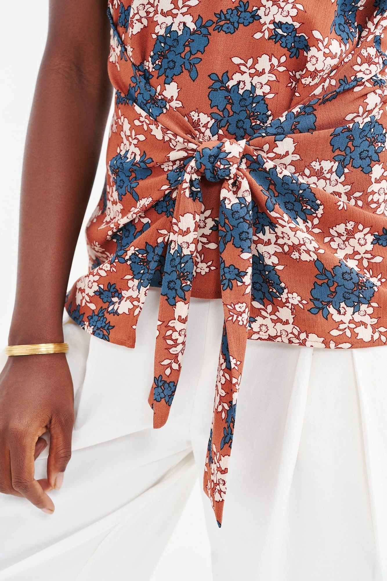 Natalie Upcycled Tank - Lipari Floral 5 Natalie Upcycled Tank - Lipari Floral - Image 5