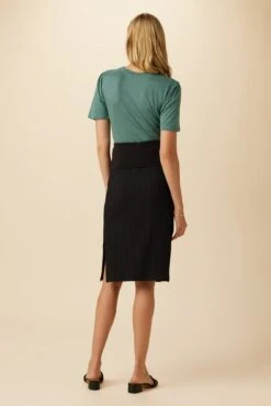 Zio Ribbed Skirt - Black 8 Zio Ribbed Skirt - Black -AGOLDE Shop 0464 Zio Black 3 c35166f3 710c 451a bb99 2bec759232d7
