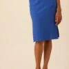 Zio Ribbed Skirt - Lapis