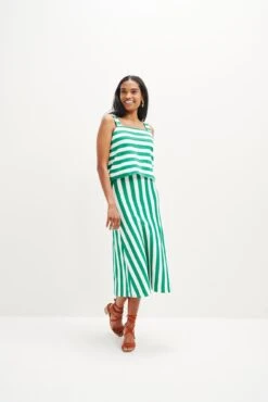 Ramona Upcycled Skirt - Corsica Stripe -AGOLDE Shop 0507 Ramona Corsica Stripe 0150 web 2549d1a7 f211 47fd 8059 6fdc36dad43e