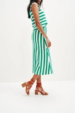 Ramona Upcycled Skirt - Corsica Stripe -AGOLDE Shop 0507 Ramona Corsica Stripe 0171 web d377b0ec 1882 4839 83fd 3e6119b146b0