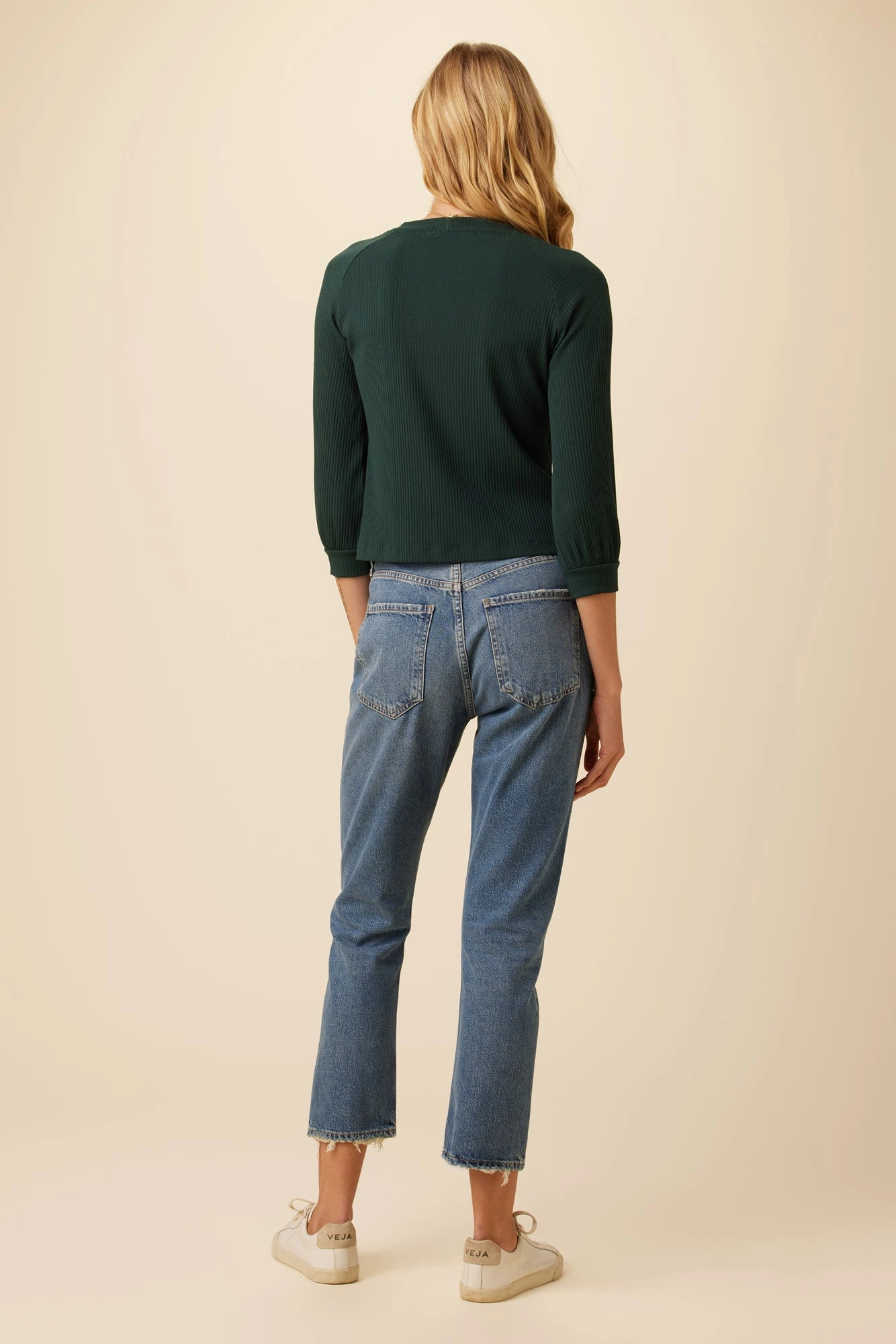 Dia Paris Rib Top - Darkest Spruce 3 Dia Paris Rib Top - Darkest Spruce - Image 3