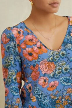 Leila Washable Silk Blouse - Mirabel -AGOLDE Shop 0527LeilaMirabel 2770 web f73b29c4 65ab 4427 9d65 b264b595f2e8