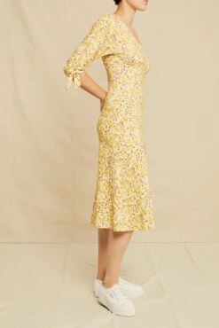 Cali Reverie Knit Dress - Dandelion Floral -AGOLDE Shop 0535 Cali Dandelion Floral 1624 web