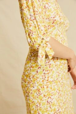Cali Reverie Knit Dress - Dandelion Floral -AGOLDE Shop 0535 Cali Dandelion Floral 1651 web