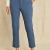 Graziella Ponte Twill Pants - Azure