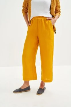 Salice Linen Pants - ReAmour 28 Salice Linen Pants - ReAmour -AGOLDE Shop 0558 Salice Linen Sunflower 1955 web 77dd65ef 556e 422b 9324 19924425e1ff