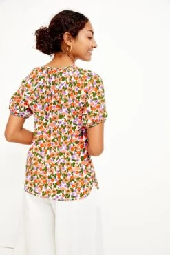 Lotta Washable Silk Blouse - Seaside Floral -AGOLDE Shop 0563 Lotta Silk Seaside Floral 1084 web 317d3531 e0af 4ffb 9792 77d4c0f176fa