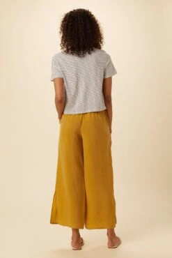 Roxie Reverie Slub Tee - Gigi White Stripe -AGOLDE Shop 0595 Roxie Gigi Stripe White 3