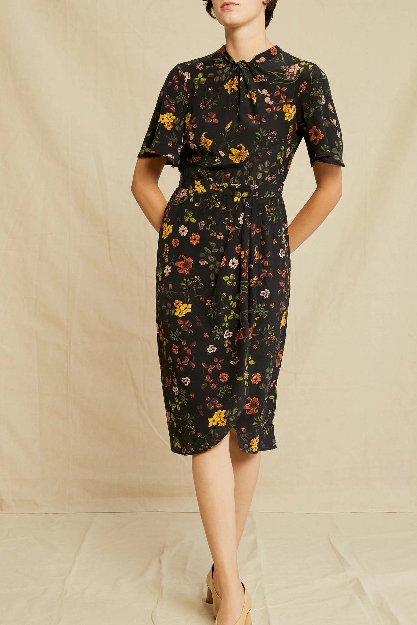 Valencia Washable Silk Dress 1 Valencia Washable Silk Dress