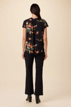 Renata Ecovero Blouse - Treviso Orange -AGOLDE Shop 0607 Renata Viscose Treviso Orange 3