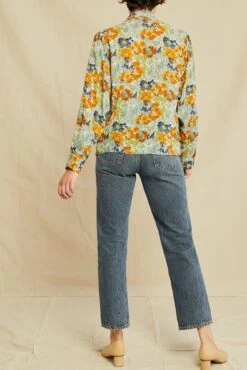 Olivet Ecovero Blouse -AGOLDE Shop 0608 Olivet Ecovera Veranda Floral 2911 web