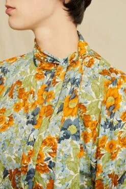 Olivet Ecovero Blouse -AGOLDE Shop 0608 Olivet Ecovera Veranda Floral 2922 web