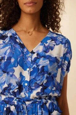 Marianna Viscose Crepe Dress - Cecily Floral -AGOLDE Shop 0613 Marianna Crepe Cecily 4