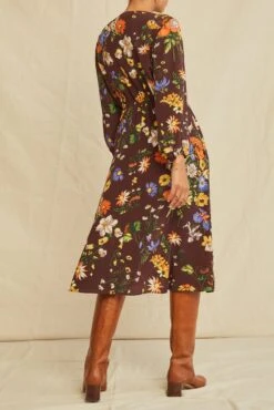Etta Washable Silk Dress -AGOLDE Shop 0621 Etta Palermo Print 3461 web