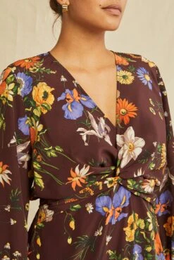 Etta Washable Silk Dress -AGOLDE Shop 0621 Etta Palermo Print 3487 web