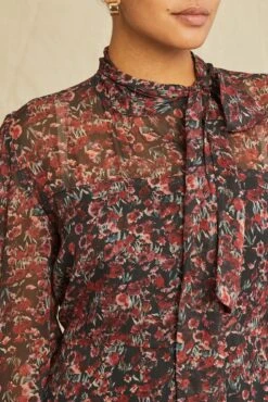 Umbria Nouveau Silk Dress 8 Umbria Nouveau Silk Dress -AGOLDE Shop 0643 Umbria Joshua Tree Floral 2089 web