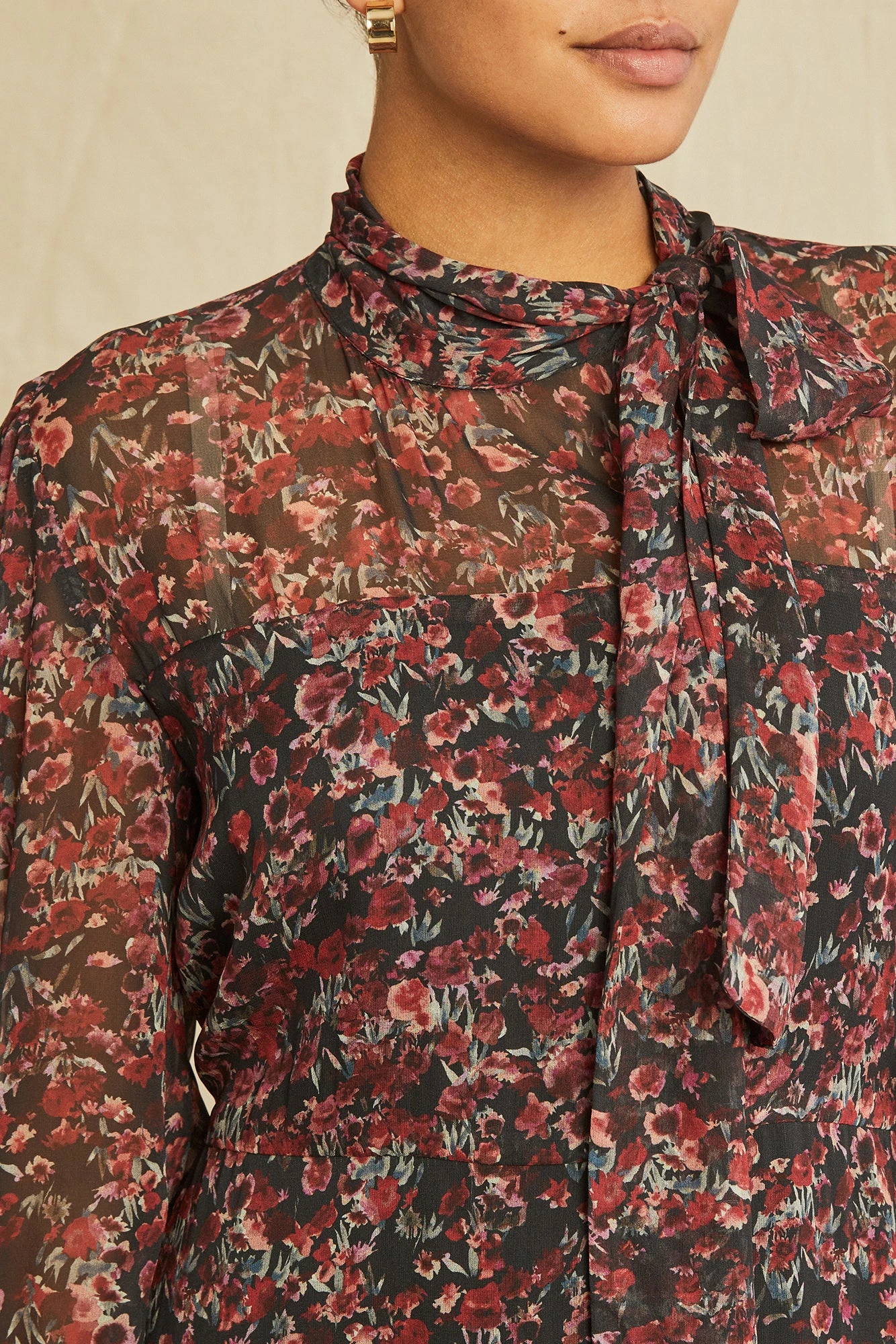 Umbria Nouveau Silk Dress 4 Umbria Nouveau Silk Dress - Image 4