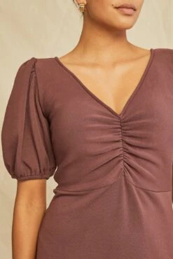 Tinsley Luxe Fleece Dress 7 Tinsley Luxe Fleece Dress -AGOLDE Shop 0686 Tinsley Mocha 3271 web