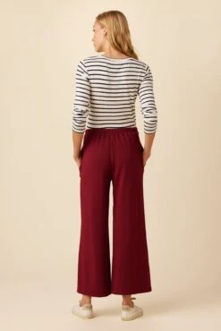 Eugenia Luxe Fleece Pant - Mulberry -AGOLDE Shop 0716 Eugenia Luxe Mulberry 3